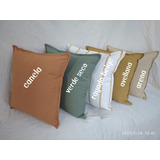 Pack 4 Almohadones Tusor (liso) 50x50