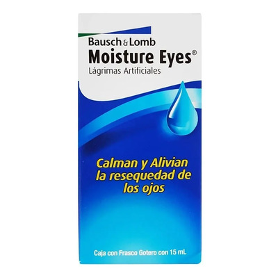 Moisture Eyes Lágrimas Artificiales C\u002F15ml Oftalmicas | MercadoLibre