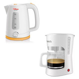 Combo Cafetera De Filtro Atma 1.25l+ Pava Electrica Liliana