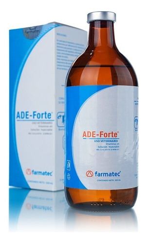 Vitaminas Ade Forte Equinos / Bovinos/ Porcinos ** 100 Ml