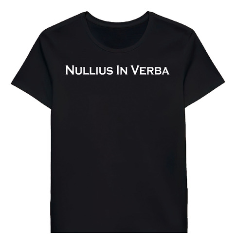 Remera Nullius In Verba 4 Science Quote 92173169