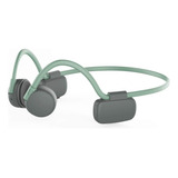 Audífonos De Conducción Ósea Verdes Para Correr Oído Abier