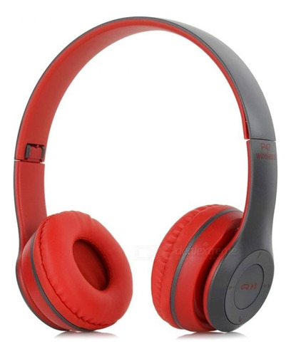 Auriculares Bluetooth P47 Running - Color Rojo