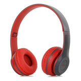 Auriculares Bluetooth P47 Running - Color Rojo