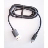 Cable Usb Motorola De Carga Rápida , Con Conector Micro Usb. Color Negro