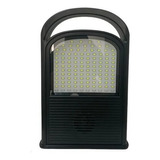 Foco Led Solar 100w Recargable + Bluetooh Audio+ Puertos Usb