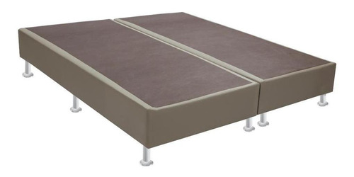 Base Sommier Corino Bege Queen (158x198x30) - Ortobom