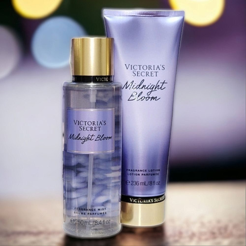 Set Locion Y Crema Midnight Bloom Victoria's Secret Cloud