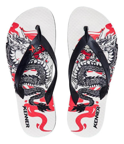 Sandalia Kenner Summer Dragon Masculino Adultos Borracha