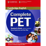 Complete Pet - Student's Book No Key + Cd-rom