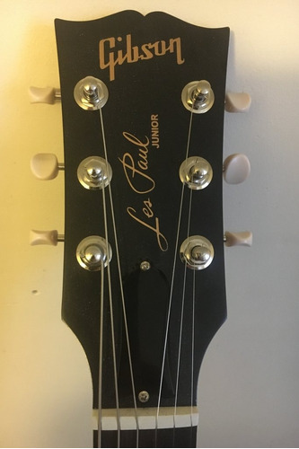 Decal Gibson Lespaul Junior - Adesivo Vinil Fundo Escuro
