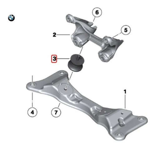 Soporte De Caja De Cambios Para Bmw Serie 3' E92 Lci 323i Foto 2