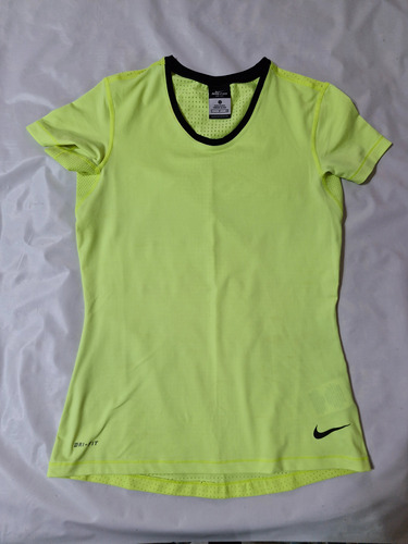 Remera Mujer Nike Fluo Pro