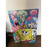 Cuadro Decoracion Alcoba Niños Bob Sponga  60x90cm