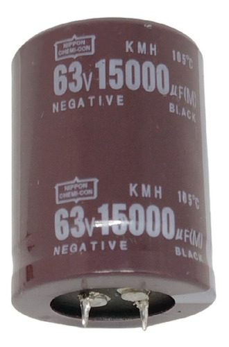 Capacitor Electrolítico Nippon Chemi-con  15000uf 63v 105ºc 