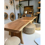 Mesa De Madera Suar De Indonesia Komodo 226 Cm X 80 Cm