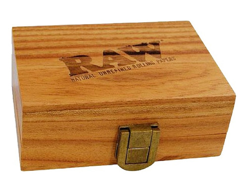 Raw Rolling Papers Wood Box - Raw Caja De Madera