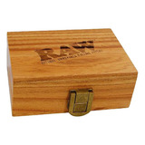 Raw Rolling Papers Wood Box - Raw Caja De Madera