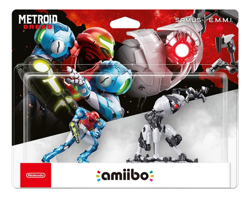 Nintendo Amiibo Samus E.m.m.i. Metroid Dread 2-pack Switch