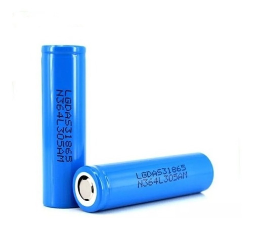 Pila Celda Recargable 18650 3.7v LG 2200mah Reales Soldar