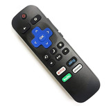 Control Remoto Tcl Roku Tv Con Volumen Y Botón De Encendido 