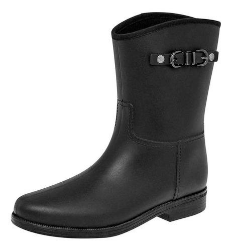 Bota Lluvia Mujer Top Moda 761 Negro 105-403