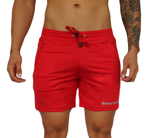 Pantaloneta, Short Largo Medio De Gym, Casual De Hombre 