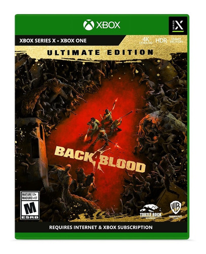 Back 4 Blood Ultimate Edition Xbox One - Serie X Juego Nuevo