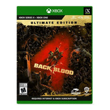 Back 4 Blood Ultimate Edition Xbox One - Serie X Juego Nuevo