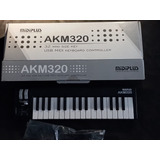 Teclado Midi Usb Midiplus Akm320 Sensitivo 32 Teclas 