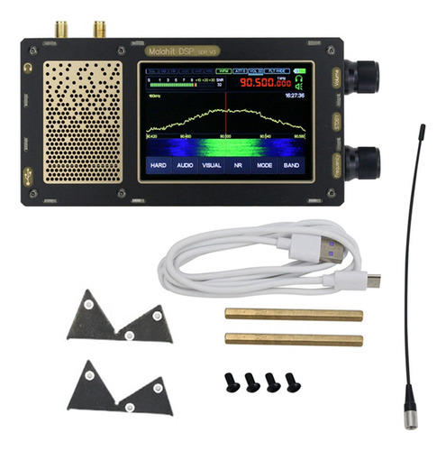 1 Juego De Receptor De Radio De Onda Corta Dsp Sdr V3, Recep