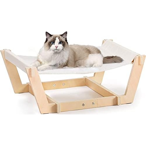 Cama Hamaca Gatos, Camas De Madera Gatos Interiores, Ca...