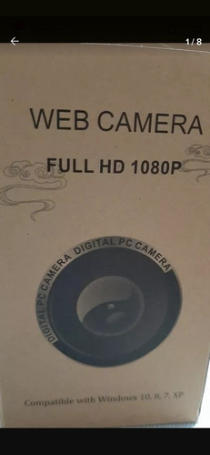 Camara Web Cam Full Hd 1080p En Caja.