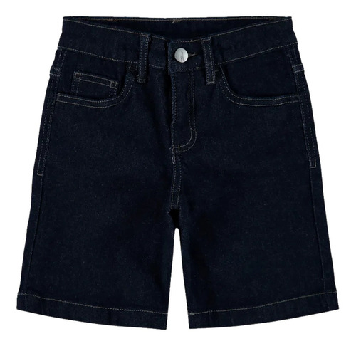 Bermuda Jeans Infantil Menino Conforto Malwee Kids