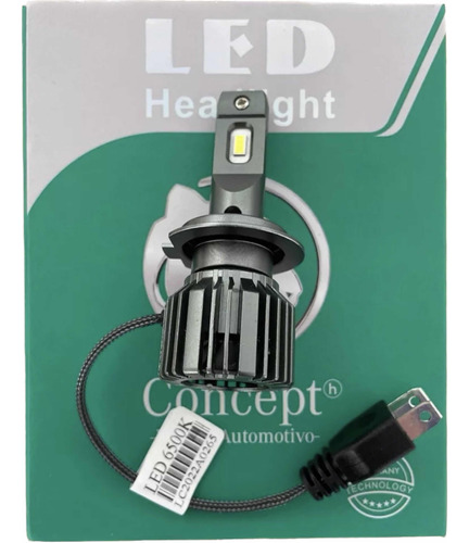 Lampada Led Premium 6500k  H1 H7 H8/9/11 Concept