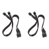 2 Tarjetas Gráficas Psu De 12 Pines A Pci-e Modular Doble De