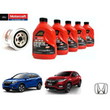 Kit 5w30 Sintético Honda Hrv 1.8l 2016 Motorcraft Original