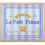 The Kids Room By Stupell Le Petit Prince Blue Placa De Pared