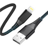 Cable Datos Reforzado Usb Compatible iPhone iPad iPod