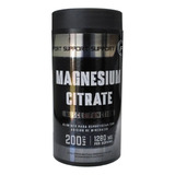 Magnesium Citrate Recuperación Muscular 200 Cápsulas Fnl Sabor Neutro