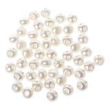 Botones De Costura Con Perlas, 50 Unidades, Redondos, 10 Mm,