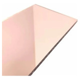 Acrílico Espejo Rose Gold De 3 Mm 20 X 120 Cms