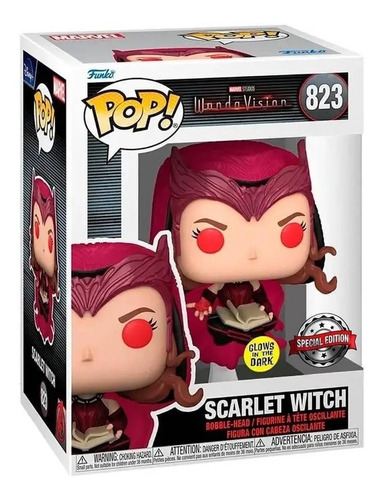 Funko Pop Wandavision Scarlet Witch Marvel #823