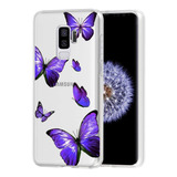 Funda Para Samsung Galaxy S9 Plus - Mariposas Violeta