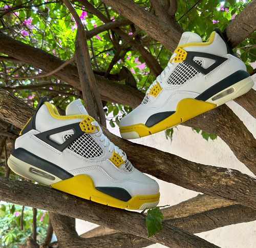 Air Jordan 4  Vivid Sulfur  - Tallas: 23mx A 29mx - Original