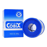 Estanho Cobix P/ Solda Rolo Azul - Fio 1,0 Mm - 250g