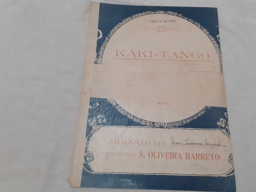 Partitura Kati Tango Da Revista Chaves E Parafusos Oliveira 