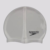 Touca Speedo De Silicone Lisa Cinza 