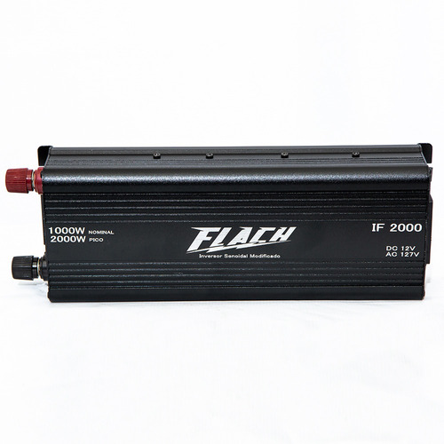 Inversor Para Frigobar 12v Para 110v Flach 2000w Pico