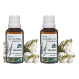  Kit 2 Óleo De Melaleuca Pronto Para O Uso Na Pele 30ml - Wnf